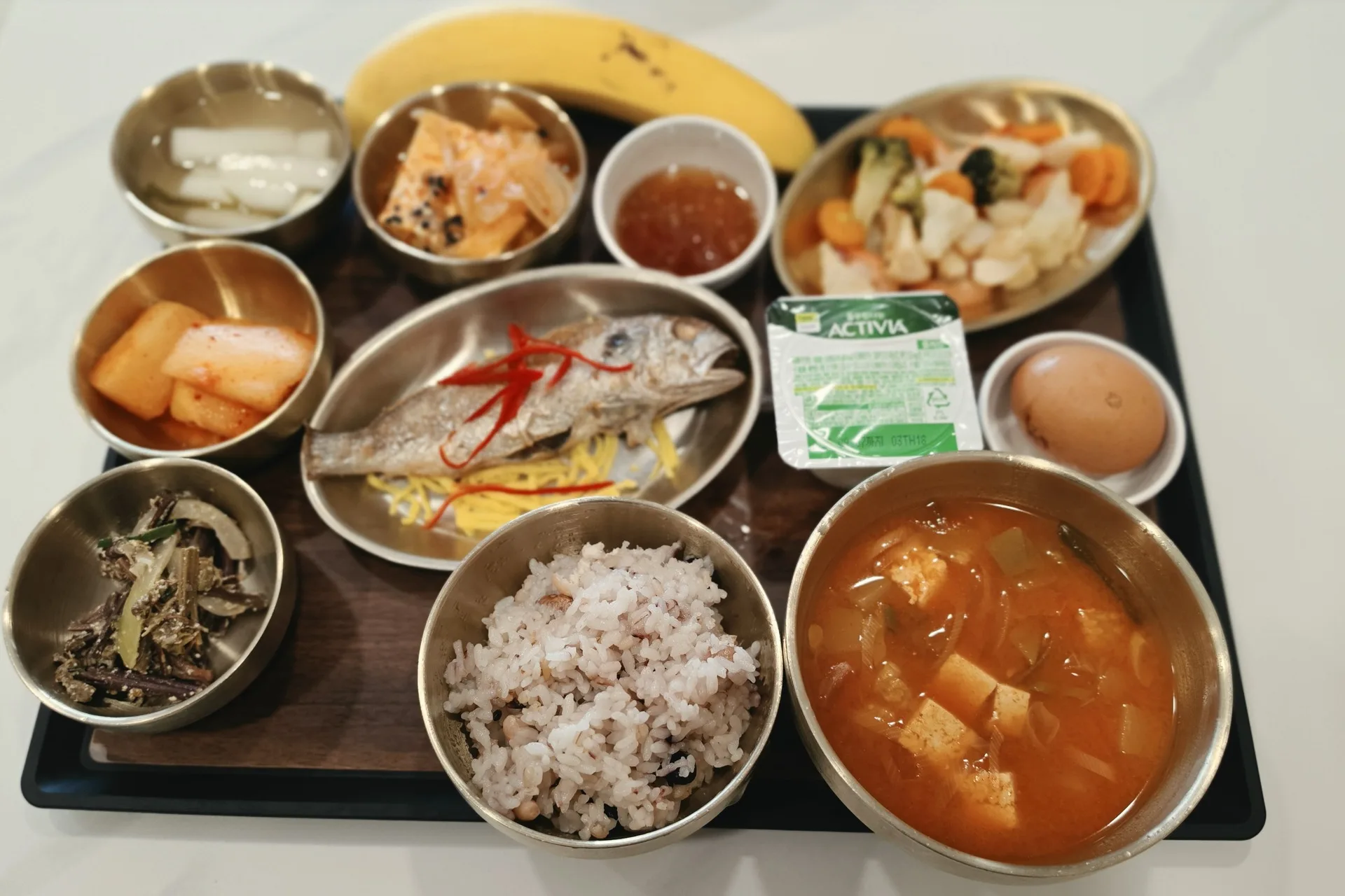 병원에서 직접 조리한 입원 식사